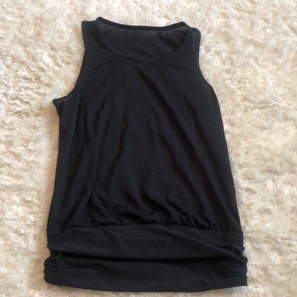 Black Athletic Tank Top